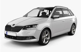 Car rental Fabia Combi in Prague