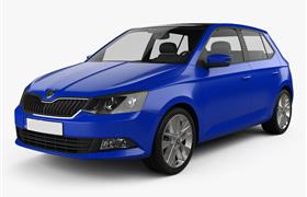 Car rental Škoda Fabia in Prague