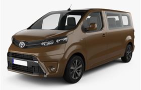 Car rental Toyota Proace Verso in Prague