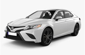 Car rental Toyota Camry hybrid in Prague