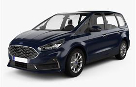 Car rental Ford Galaxy in Prague
