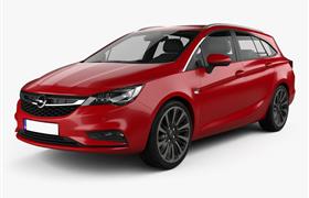 Car rental Opel Astra combi in Prague