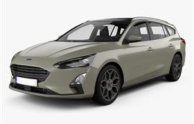 Car rental Ford Focus combi in Prague