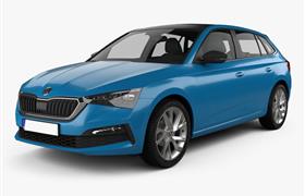 Car rental Škoda Scala in Prague